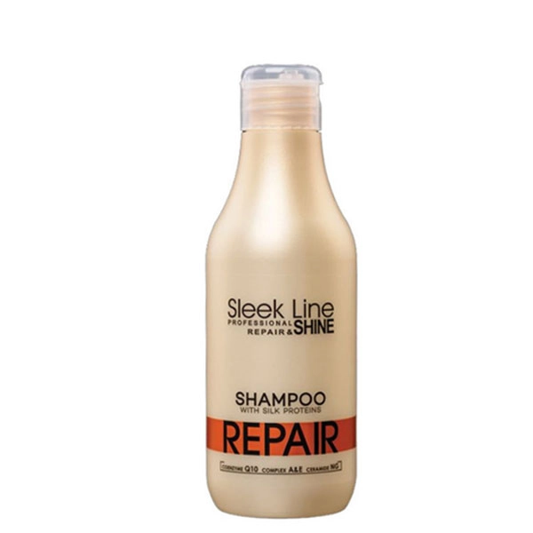 Sleek Line Repair šampon pro poškozené a suché vlasy s hedvábím 300 ml