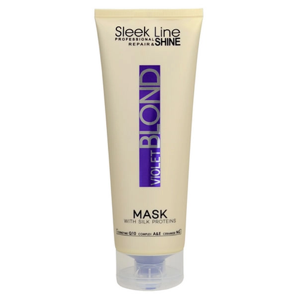 Sleek Line Violet Blond maska ​​s hedvábím 250ml