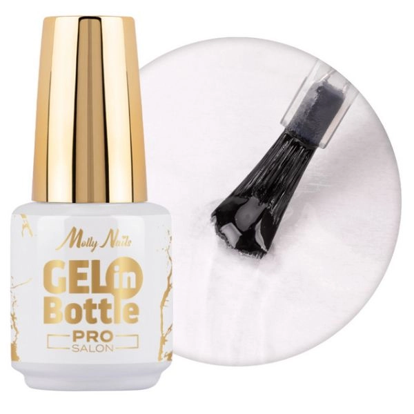 Molly Nails Gel In Bottle Pro Salon, Clear, 15g