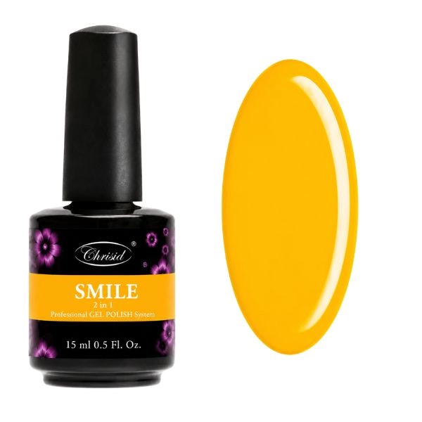 Christel Gelový lak na nehty, 3v1 - Smile 15ml