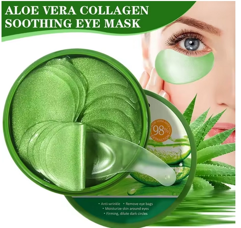 Collagen Eye Mask - Aloe Vera, 60ks