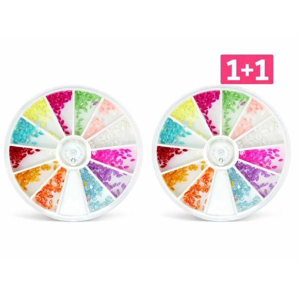 Ozdobné kamínky, sada – slzy - AKCE 1+1 ZDARMA