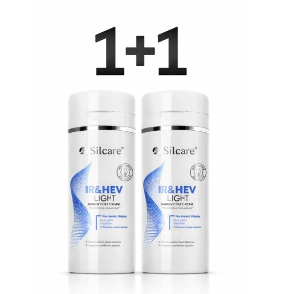 IR and HEV Light Barrier Coat Cream Silcare, 100ml - AKCE 1+1 ZDARMA