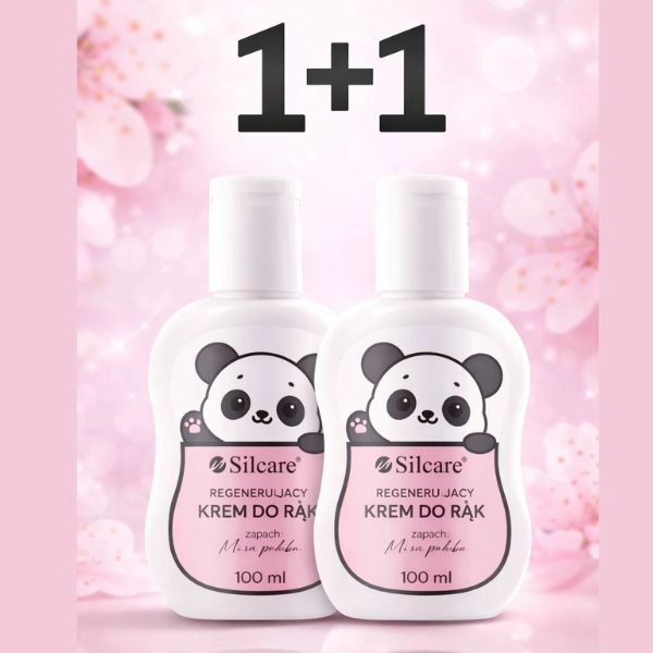 Silcare, regenerační krém na ruce - Panda, 100ml - AKCE 1+1 ZDARMA
