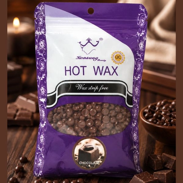 Kosmetický, depilační vosk - perličky – Chocolate, 100g