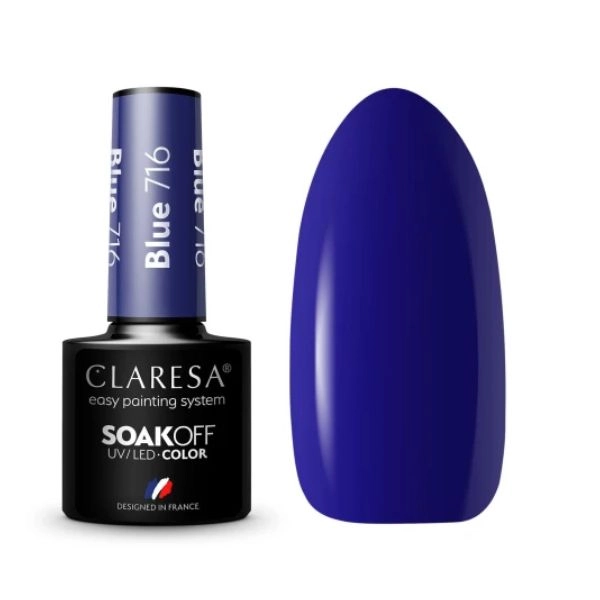 Claresa UV/LED Color Soak Off - Blue 716, 5g