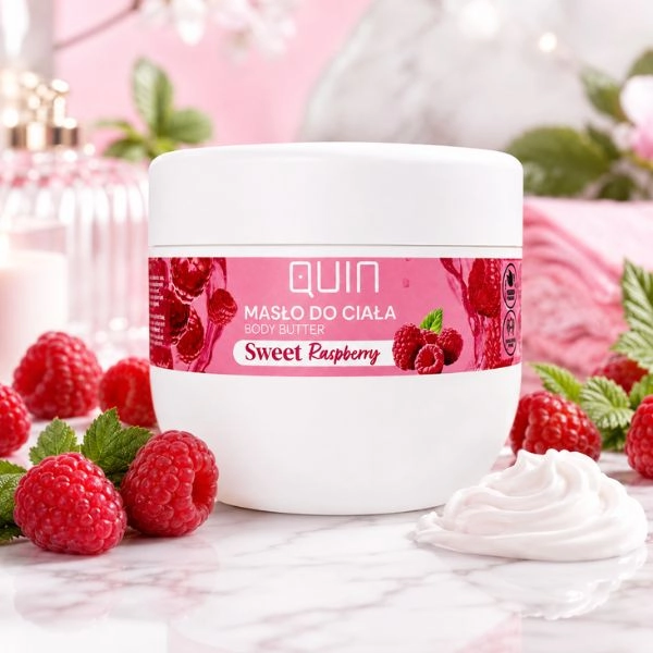 QUIN Body Butter Sweet Raspberry, 500ml