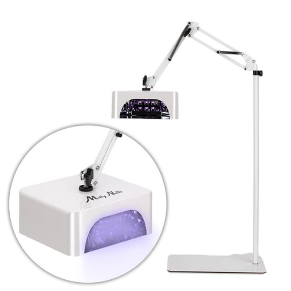 Molly Nails 36W UV/LED lampa na pedikúru – V10BAT, bílá