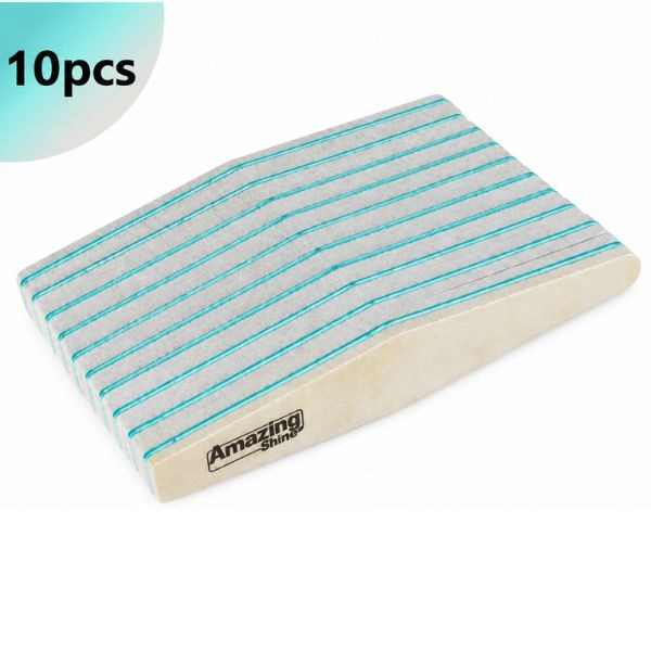10ks - Pilník Profi Sponge Diamond zebra - 100/180, zelený střed
