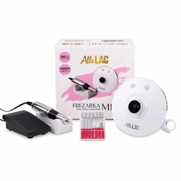 AlleLac Bruska na nehty 68 W – M17, bílá
