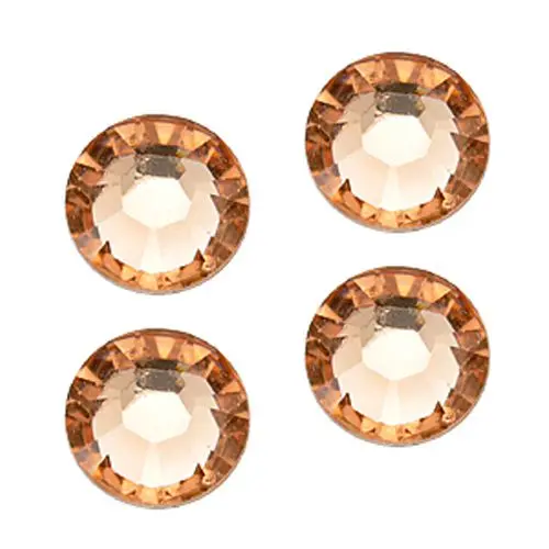 Kamínky kulaté 2mm - šampaňské 50ks