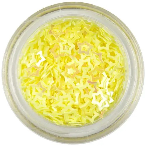 Flitry - žluté obrysy hvězdiček