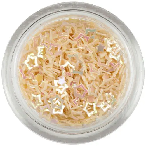 Ozdobné konfety - broskvové