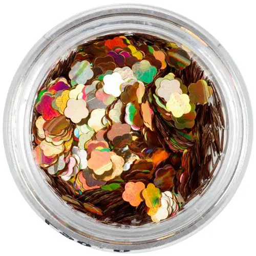 Zlaté květinky - hologram