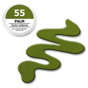 Barevný UV gel – EBD 55 Palm, 5 g