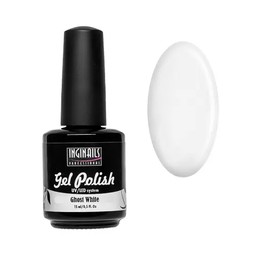 UV gel lak Inginails Professional - Ghost White 15ml