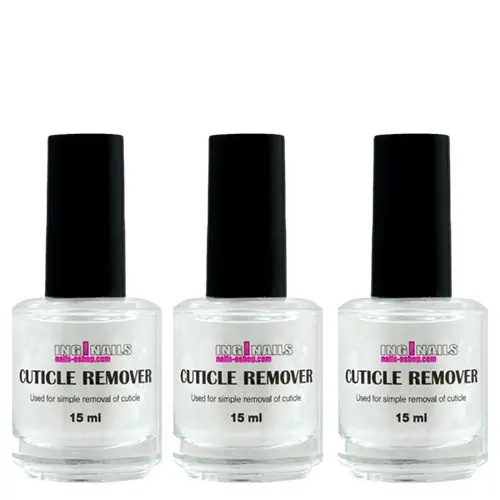 3x Cuticle Remover 15ml - odstraňovač nehtové kůžičky Inginails 