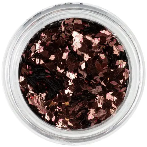 Nail art ozdoba - čokoládově hnědá