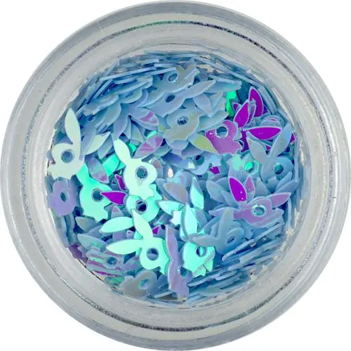 Světle modrý zajíček Playboy