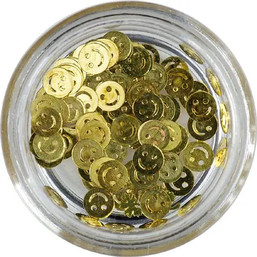 Smajlíci - kovové ozdoby