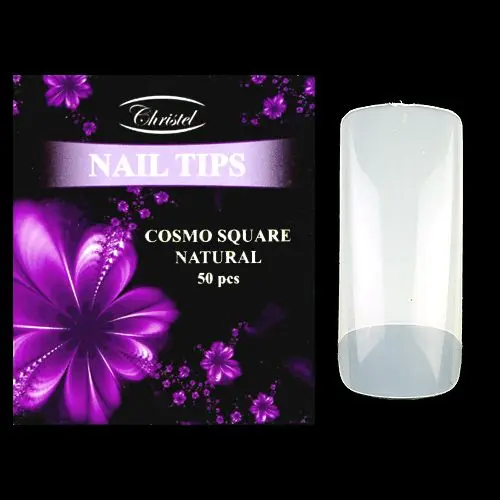 Cosmo Square natural 50ks - umělé nehty č. 3