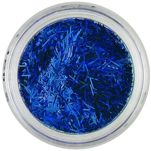 Tmavě modré konfety - nitky