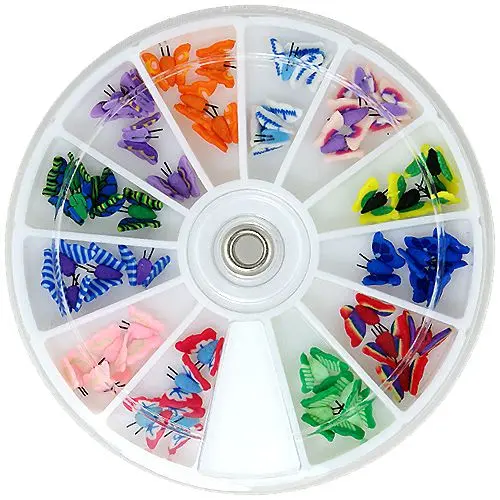 3D fimo ozdoby - motýl