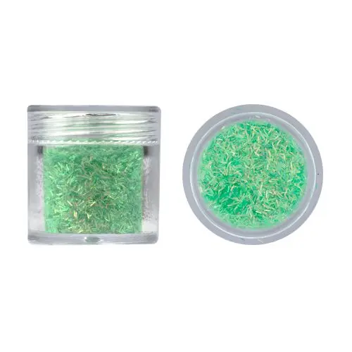 Nail art ozdoba - zelená 10g