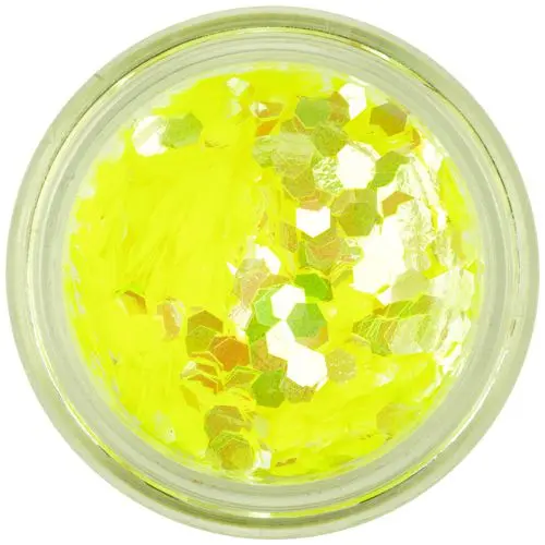 Sytě žlutý šestihran - aquaelements