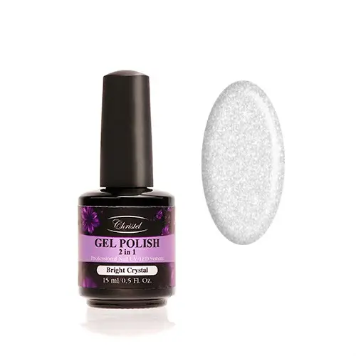 Christel Bright Crystal 15ml - Gel Polish 2in1