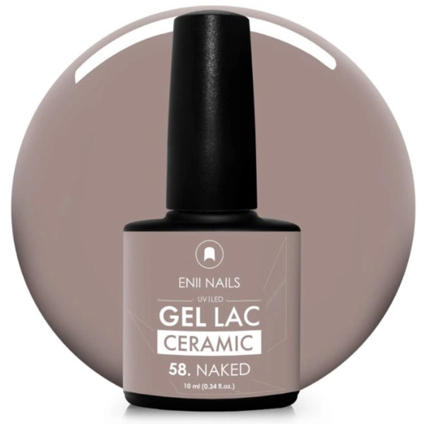 Gel Lak Ceramic - 58 Naked, 10ml