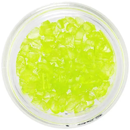 Kamínky - neonově světle zelené