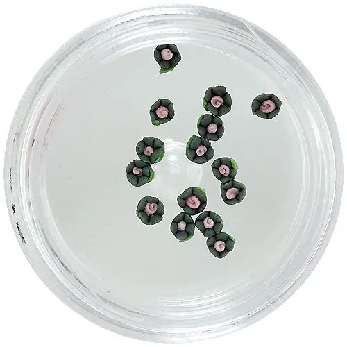 Kytičky z akrylu - zelená barva