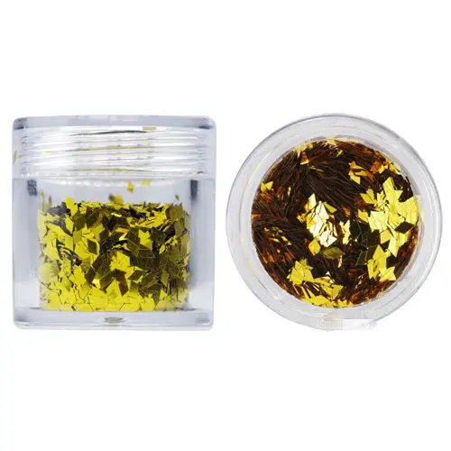 Ozdobné konfety - zlaté diamanty, 10g