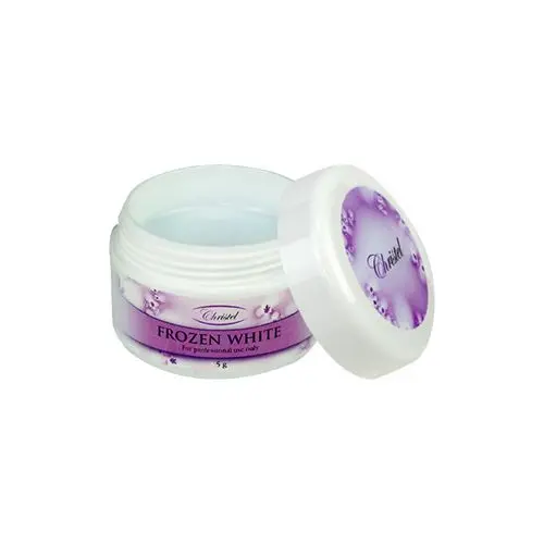 UV gel Christel - Frozen White gel, 5g