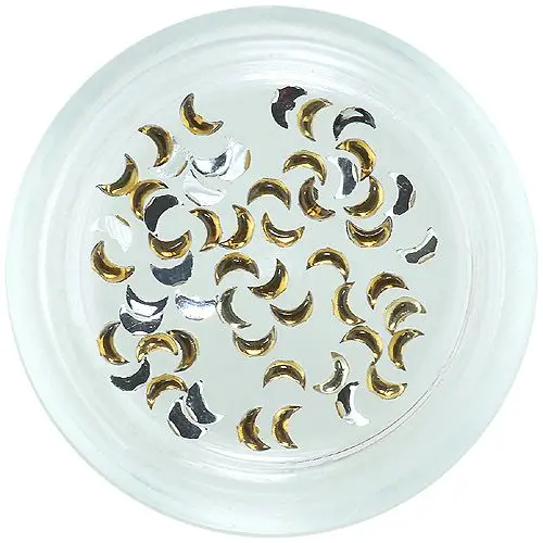 Světle oranžové kamínky, měsíčky