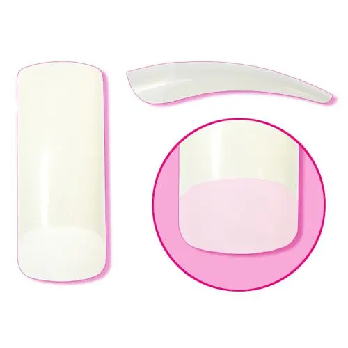 Cosmo Square Natural č.9 - tipy na nehty, 50ks