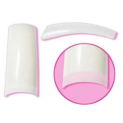 Nehtové tipy č.1 - Royal Salon White, 50ks