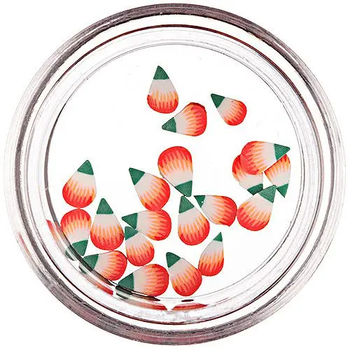 Barevné fimo slzičky - nařezané