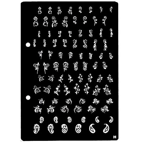 XL Destička na nehty H