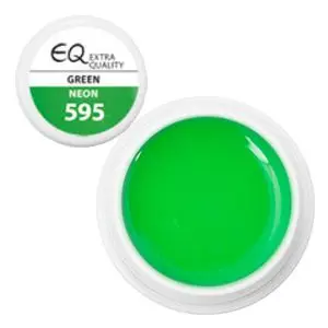 595 – Neon Green, barevný UV gel 5g