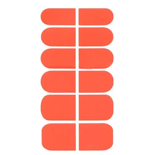 Ozdoby na nehty - nálepky, neonově oranžové